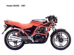 Honda CB450S (reduced effect) 1986 #4
