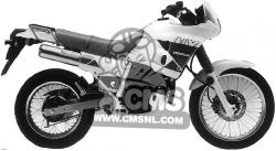 Honda NX250 1990 #3