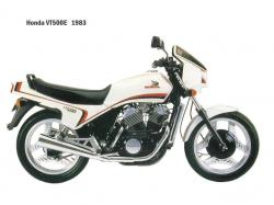 Honda VT500E (reduced effect) 1985 #8