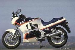 1990 Kawasaki GPX600R (reduced effect)