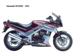 Kawasaki GPZ500S 1995 #13