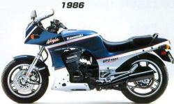 Kawasaki GPZ750 1986 #2