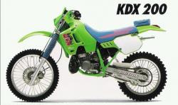 Kawasaki KDX200 2006 #4