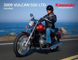 Kawasaki Vulcan 500 LTD 2009 #10
