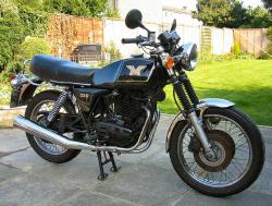 The Matchless G 80 E one of the vintage bikes from the late 80s