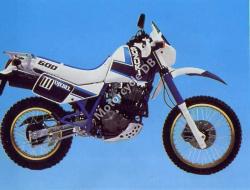 Suzuki DR 600 R Dakar (reduced effect) 1989 #9