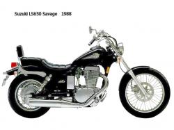 Suzuki LS 650 Savage 1989 #4