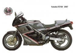 Yamaha FZ 750 Genesis (reduced effect) 1987 #4
