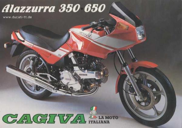 1984 Cagiva 650 Alazzurra