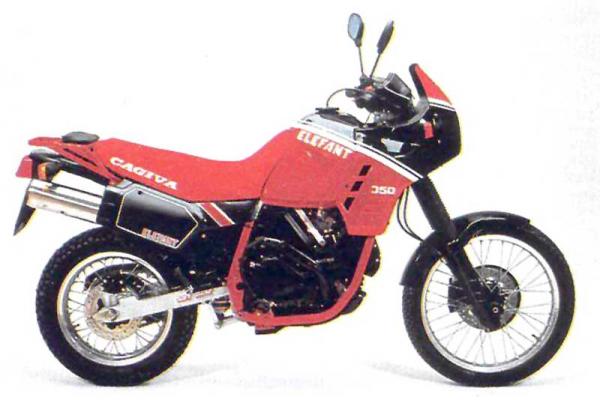 Cagiva SST 350 (with sidecar)