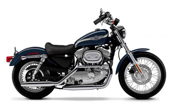 1991 Harley-Davidson XLH Sportster 1200 (reduced effect)