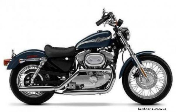 1991 Harley-Davidson XLH Sportster 883 Hugger (reduced effect)