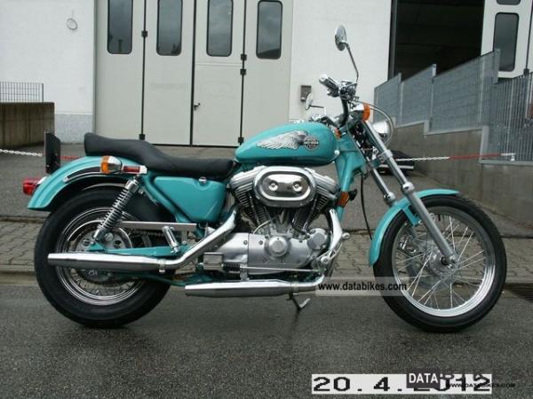 1991 Harley-Davidson XLH Sportster 883 Standard (reduced effect)