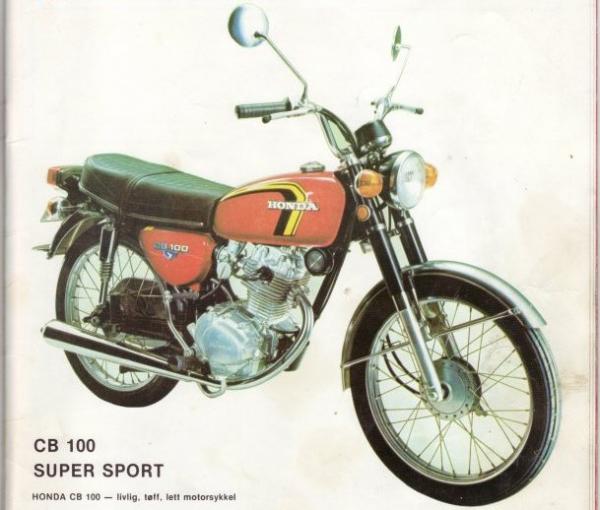 1981 Honda CB100N