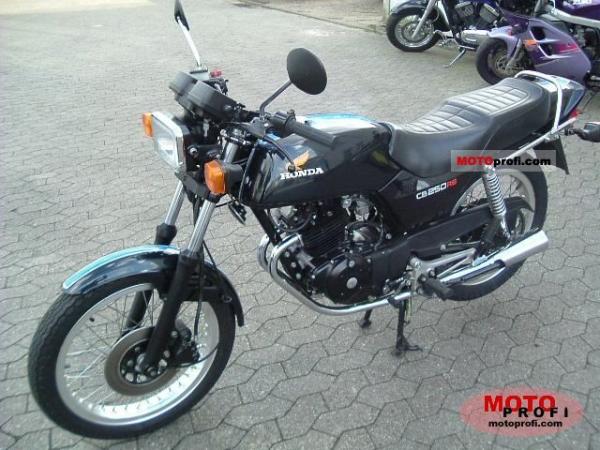 1982 Honda CB250RS (reduced effect)