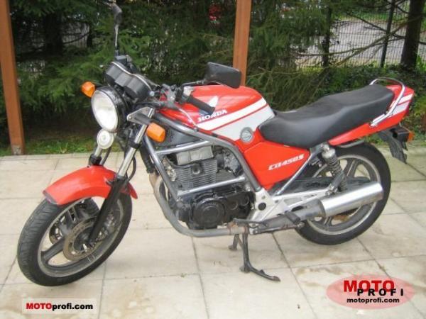 1988 Honda CB450S (reduced effect)