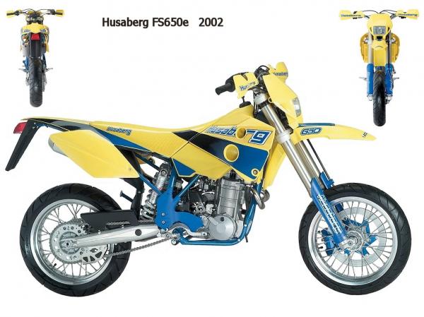 2002 Husaberg FE 650 E