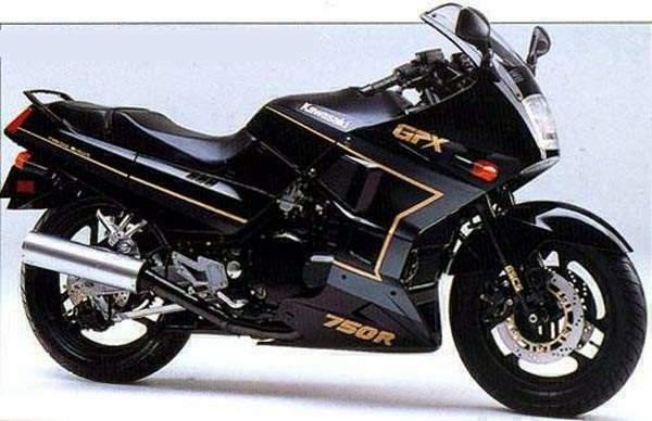 1986 Kawasaki GPX750R