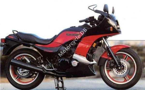 1987 Kawasaki GPZ500S (reduced effect)