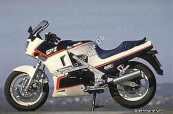 Kawasaki GPZ600R (reduced effect)