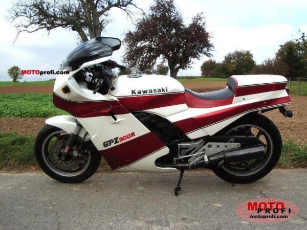 Kawasaki GPZ900R (reduced effect)