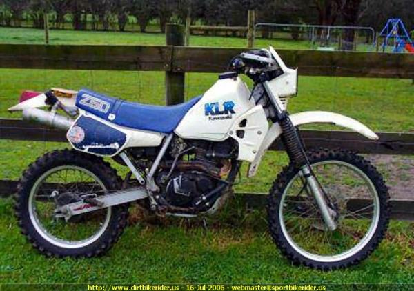1986 Kawasaki KLR250