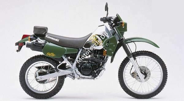 1992 Kawasaki KLR250 (reduced effect)
