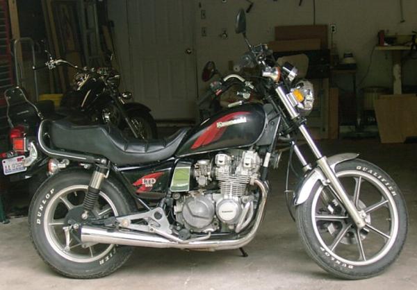1984 Kawasaki KZ550 LTD