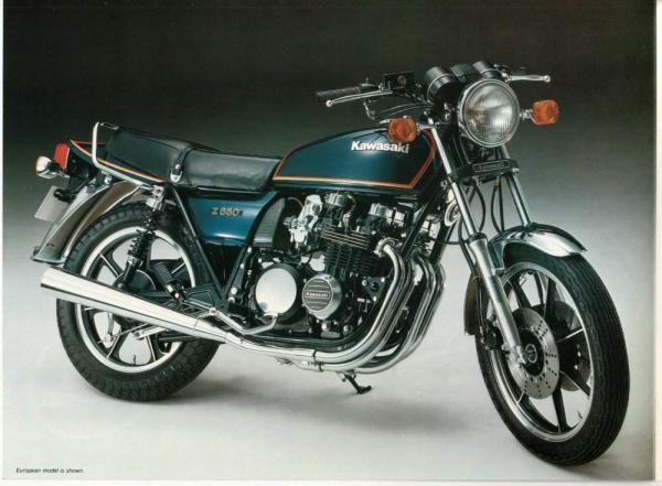 1982 Kawasaki Z650F