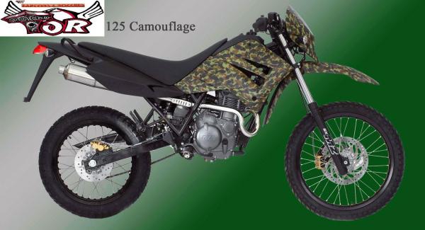 2008 MZ 125 SX Camouflage