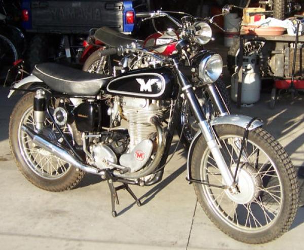 The Matchless G 80 E one of the vintage bikes from the late 80s