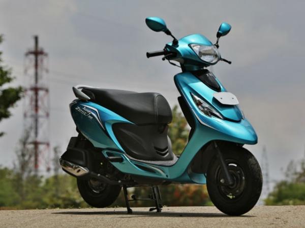 TVS SCOOTY - an attractive and fun scooter from TVS Motor