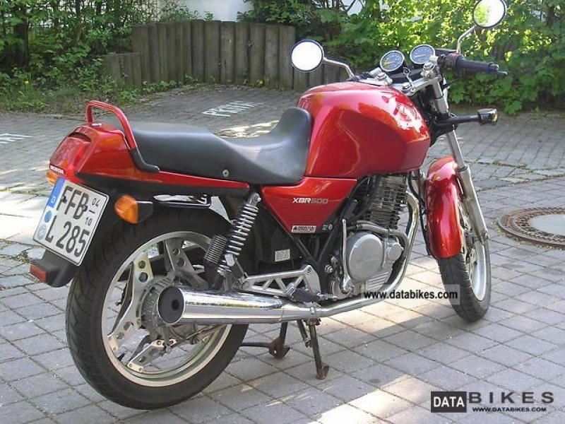 1986 Honda XBR500 - Moto.ZombDrive.COM
