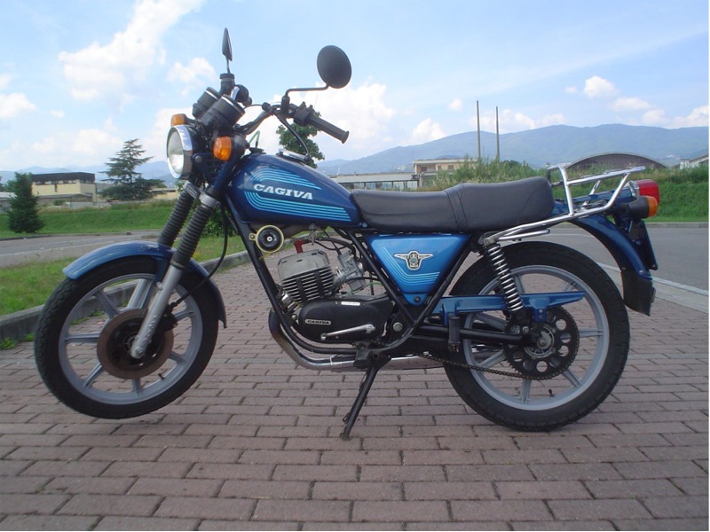 1982 Cagiva SST 350 (with sidecar) #2