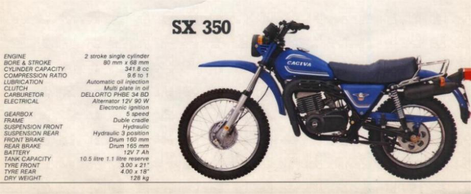 Cagiva SX 350 1980 #5