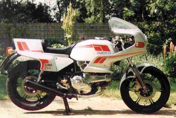 Ducati 600 TL Pantah 1982 #4