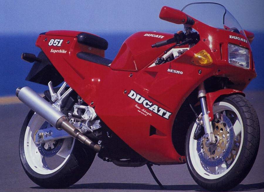 Ducati 851 Strada 1989 #9