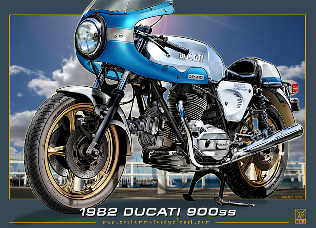 Ducati 900 SS 1982 #3