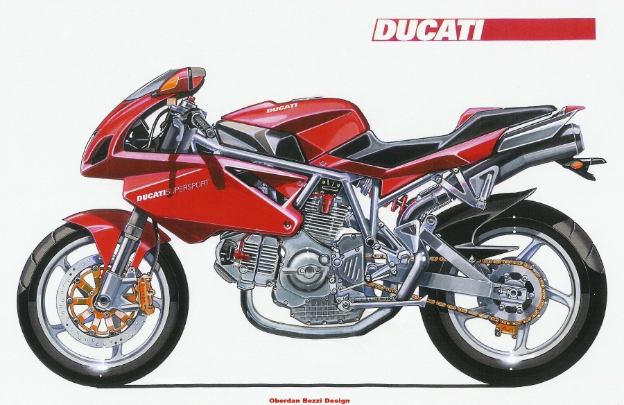Ducati Supersport 1000 DS Half-fairing #7