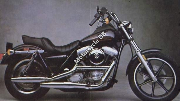 Harley-Davidson FXLR 1340 Low Rider Custom 1988 #11