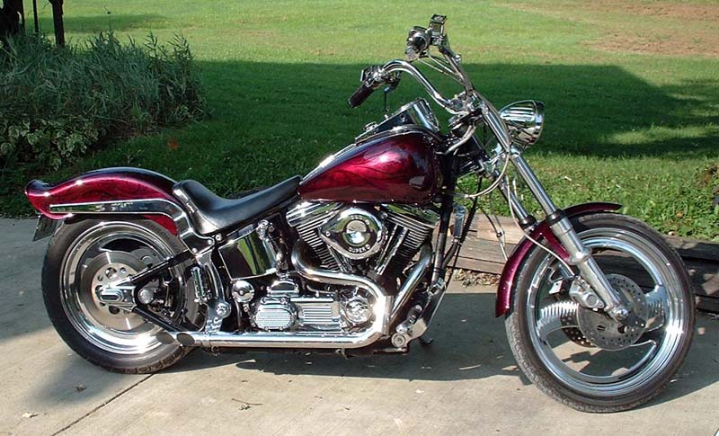 Harley-Davidson FXST 1340 Softail (reduced effect) 1988 #9