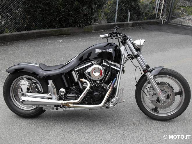 Harley Davidson Softail Custom Paint