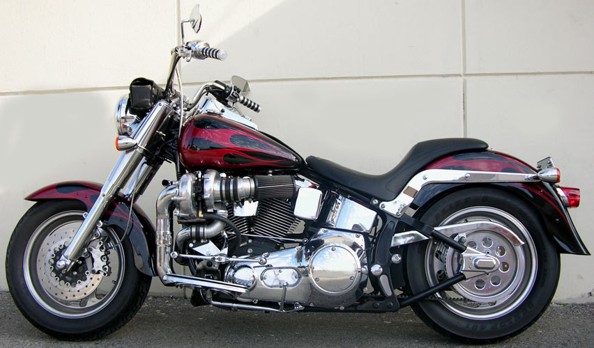 Harley-Davidson FXSTC 1340 Softail Custom (reduced effect) 1988 #15