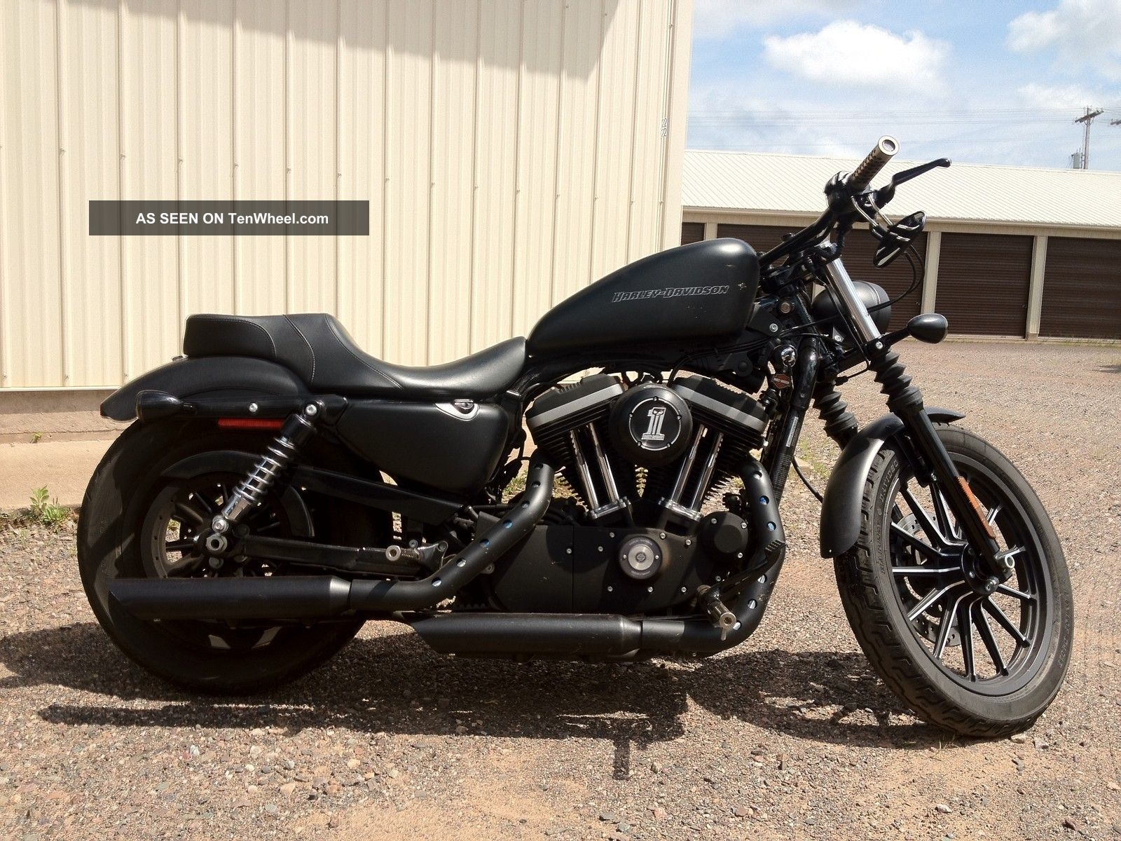 Harley-Davidson Sportster Iron 883 Dark Custom 2014 #13