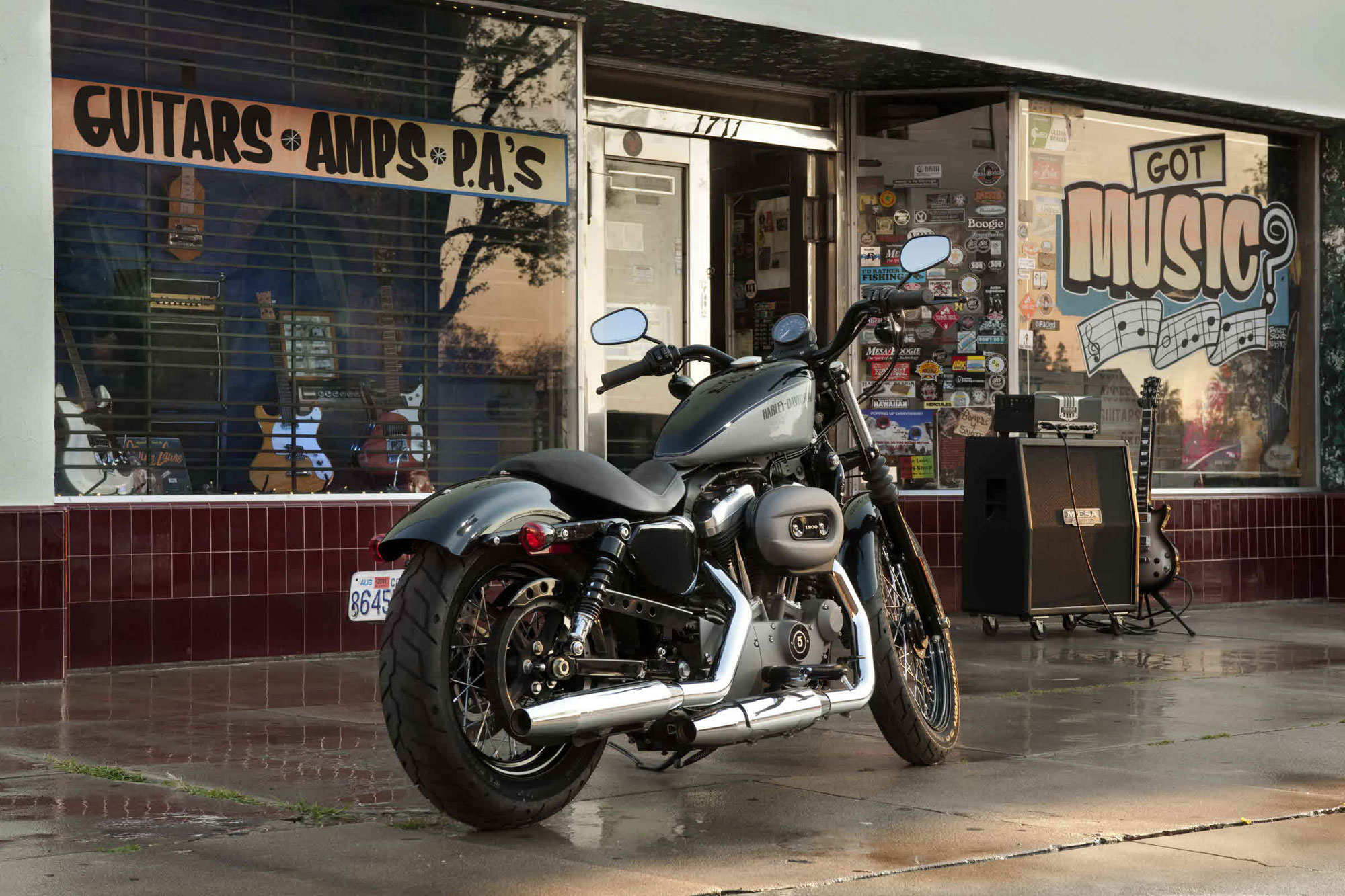 Harley-Davidson XL1200N Nightster 2012 #2