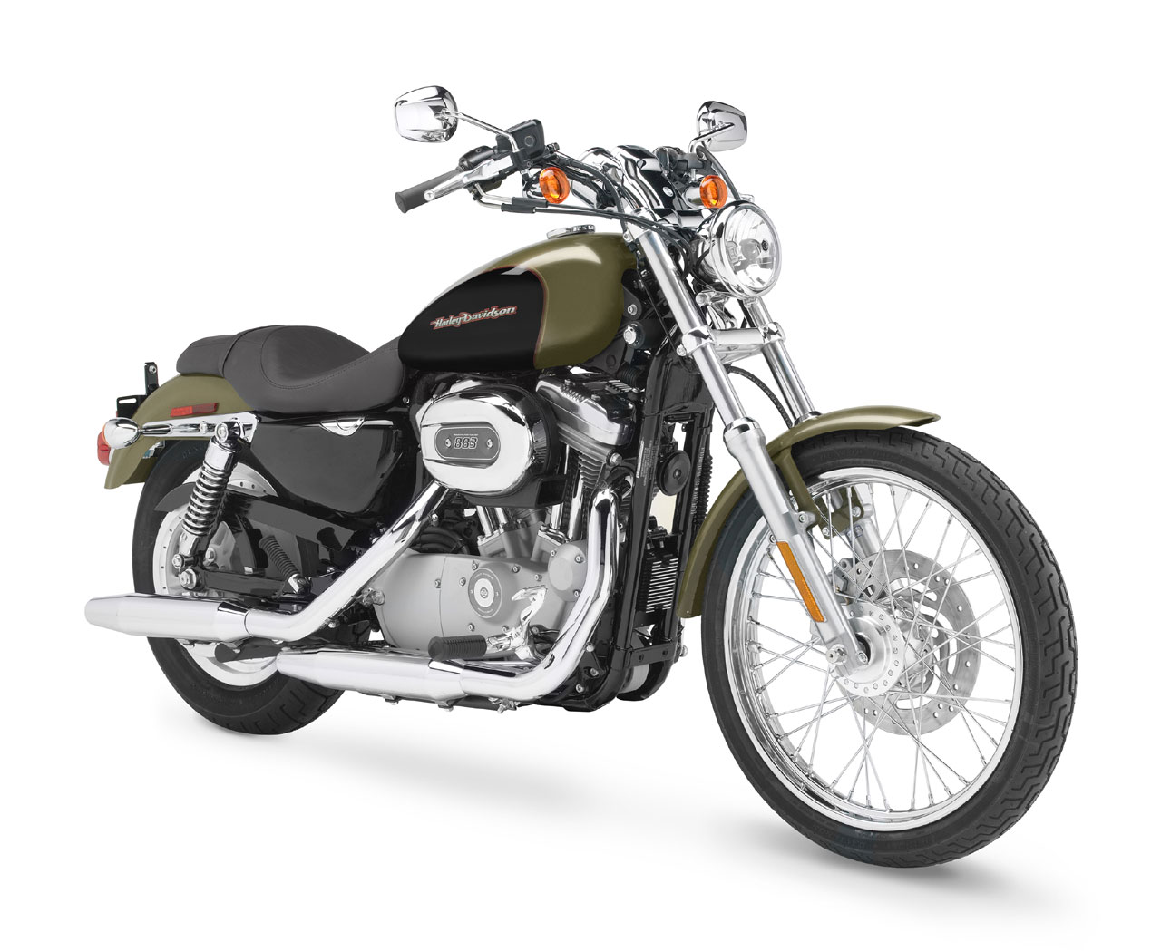 Harley-Davidson XL883C Sportster 883 Custom 2010 #6