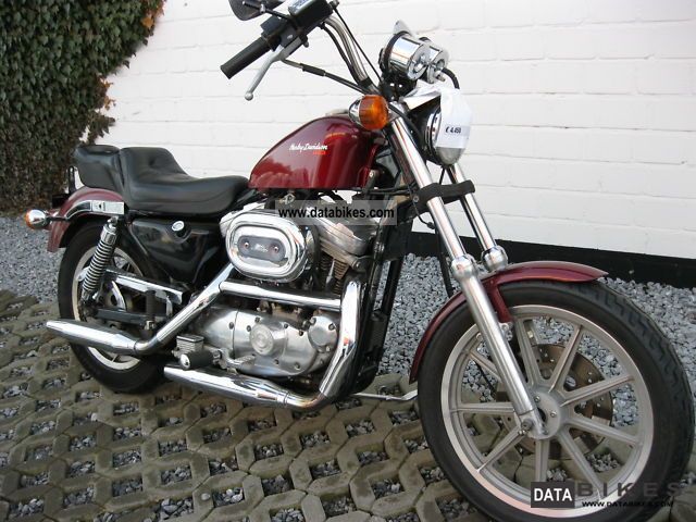 Harley-Davidson XLH Sportster 883 Hugger 1988 #5