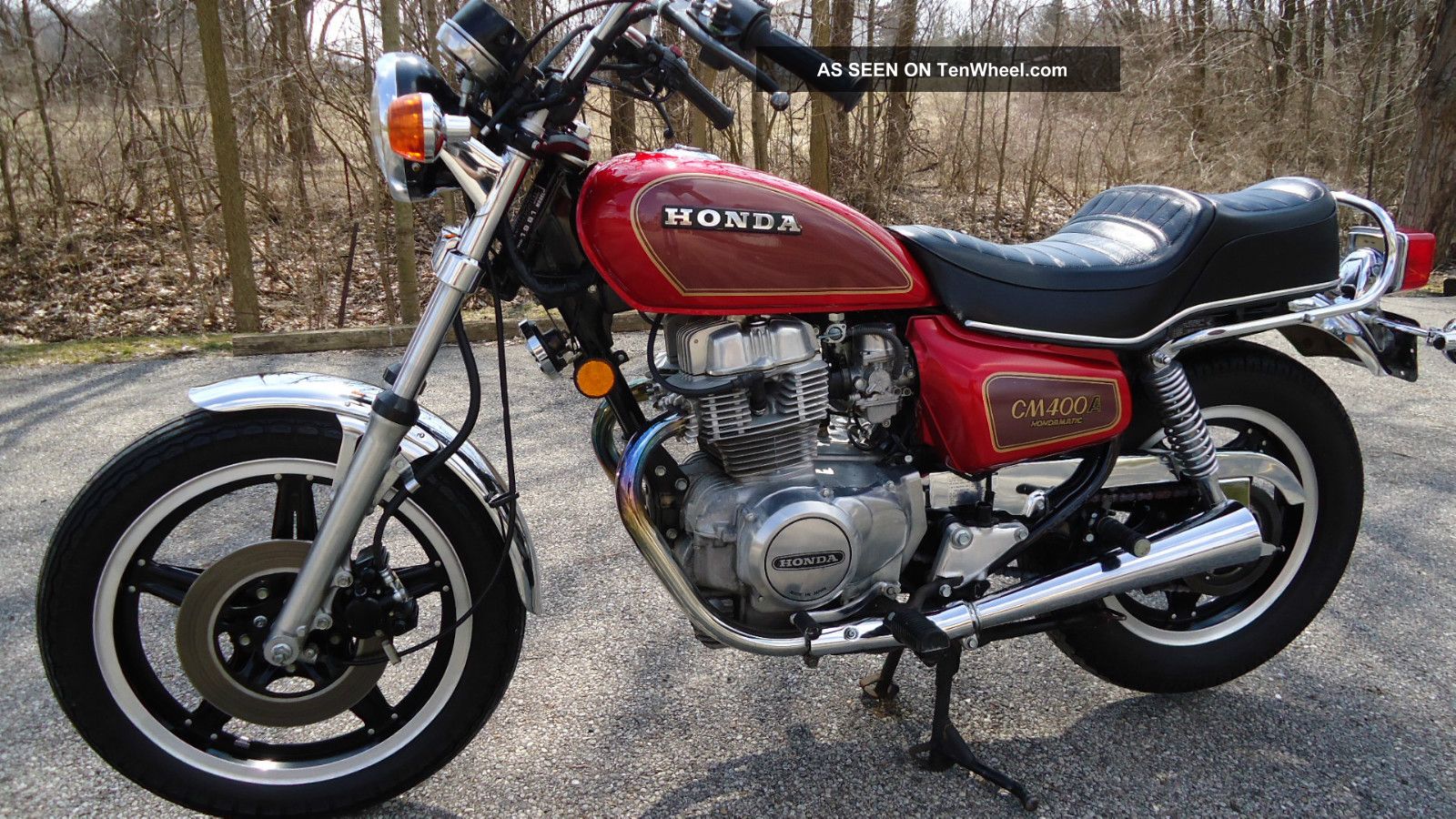 Honda CB 400 T Hondamatic 1981 #4