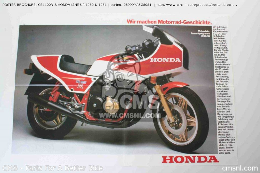 Honda CB1100R 1981 #14