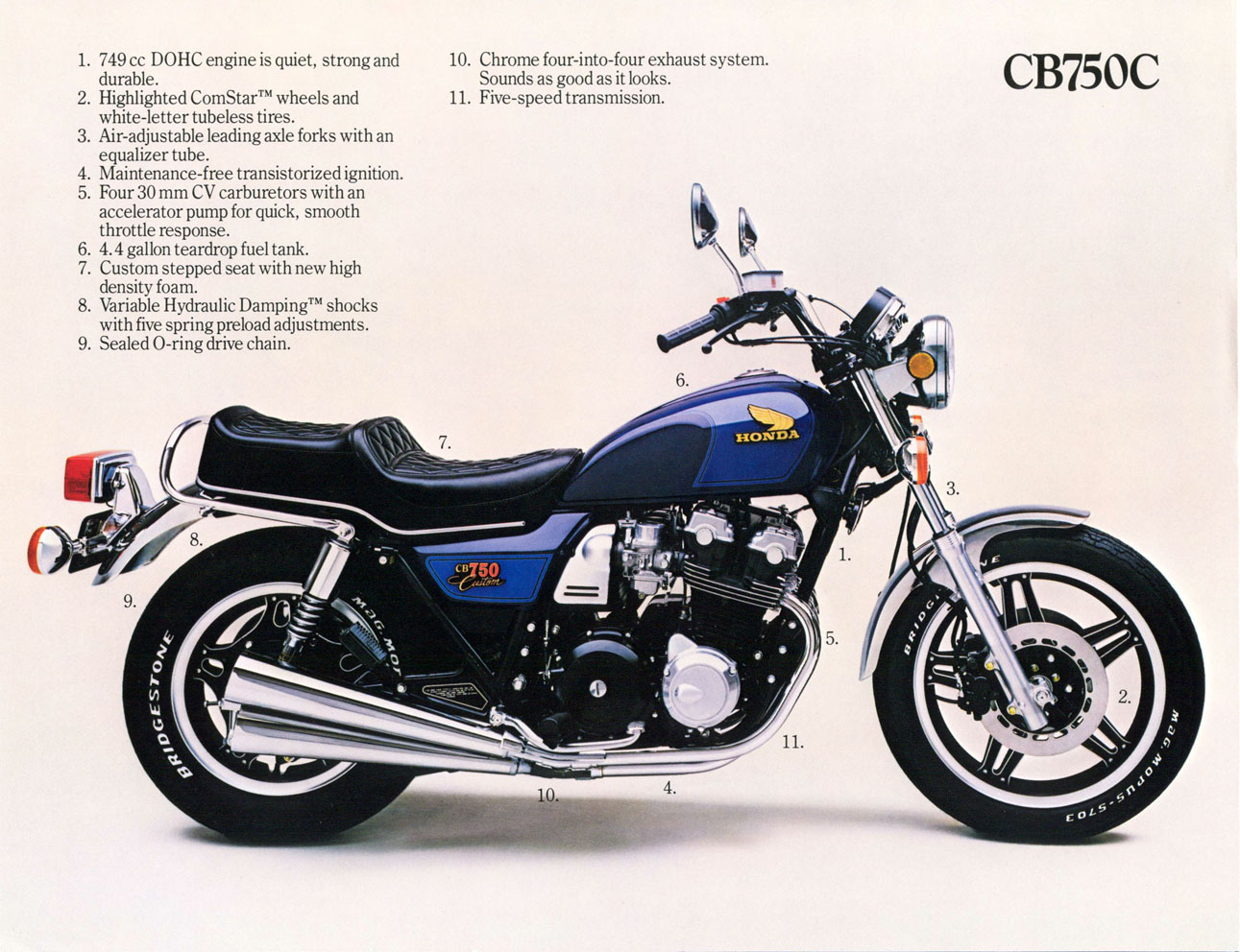 Honda CB750F 1982 #8